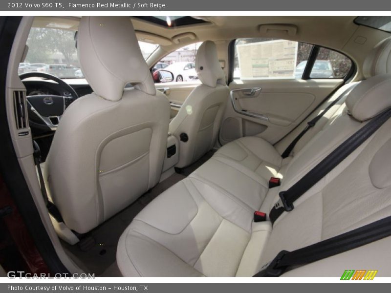 Flamenco Red Metallic / Soft Beige 2012 Volvo S60 T5
