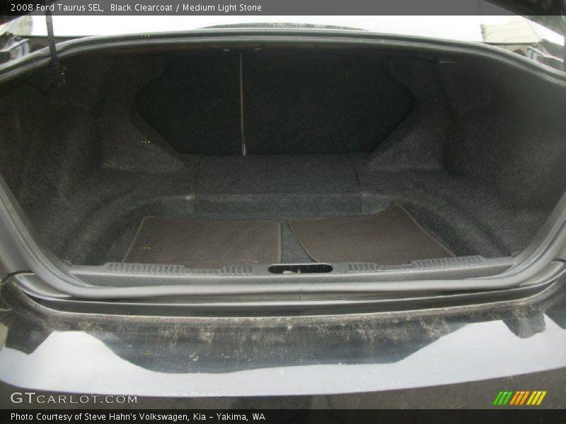 Black Clearcoat / Medium Light Stone 2008 Ford Taurus SEL