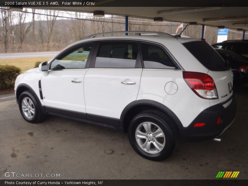 Polar White / Gray 2008 Saturn VUE XE 3.5 AWD