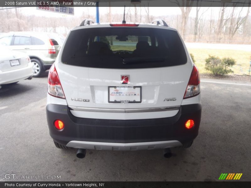Polar White / Gray 2008 Saturn VUE XE 3.5 AWD