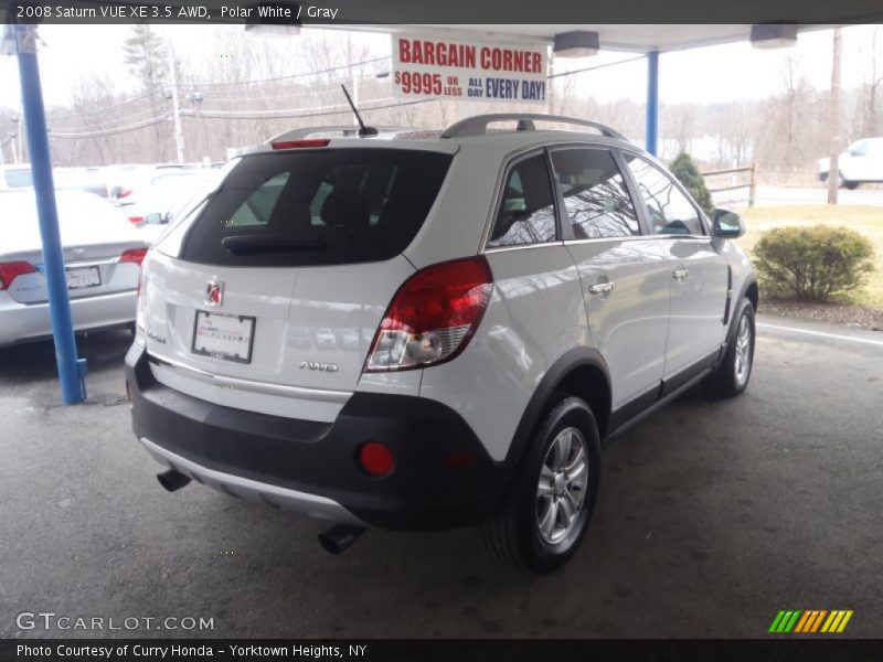 Polar White / Gray 2008 Saturn VUE XE 3.5 AWD