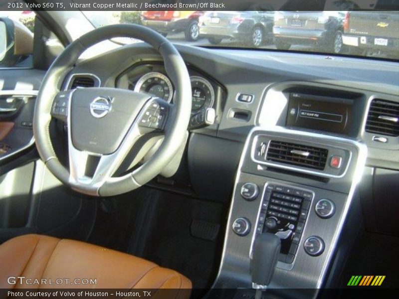 Vibrant Copper Metallic / Beechwood Brown/Off Black 2012 Volvo S60 T5