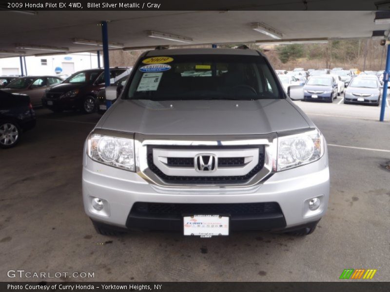 Billet Silver Metallic / Gray 2009 Honda Pilot EX 4WD