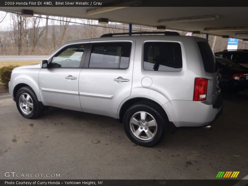 Billet Silver Metallic / Gray 2009 Honda Pilot EX 4WD