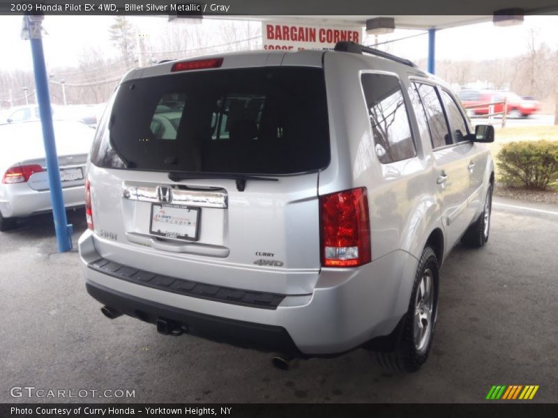 Billet Silver Metallic / Gray 2009 Honda Pilot EX 4WD