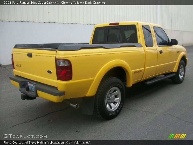 Chrome Yellow / Dark Graphite 2001 Ford Ranger Edge SuperCab 4x4
