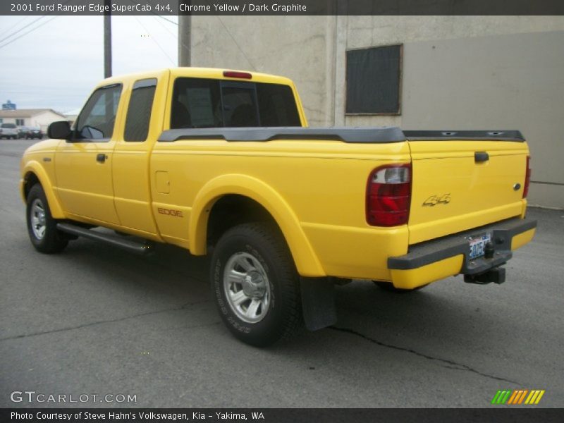 Chrome Yellow / Dark Graphite 2001 Ford Ranger Edge SuperCab 4x4