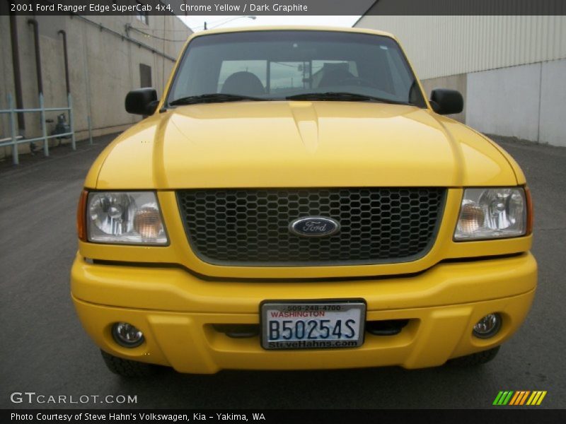 Chrome Yellow / Dark Graphite 2001 Ford Ranger Edge SuperCab 4x4