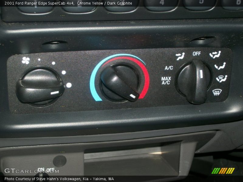 Chrome Yellow / Dark Graphite 2001 Ford Ranger Edge SuperCab 4x4