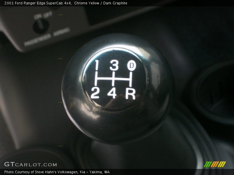 Chrome Yellow / Dark Graphite 2001 Ford Ranger Edge SuperCab 4x4