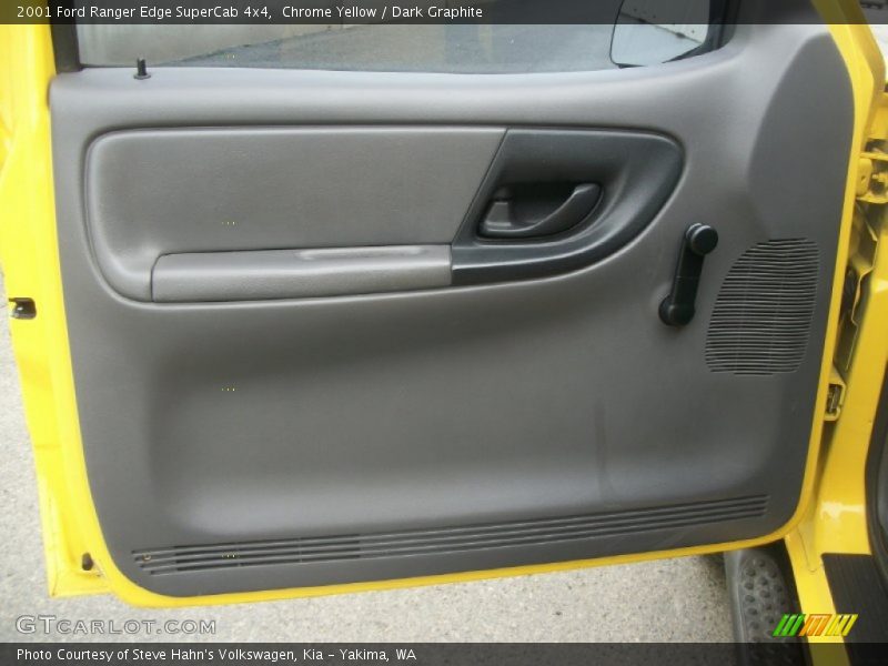 Chrome Yellow / Dark Graphite 2001 Ford Ranger Edge SuperCab 4x4