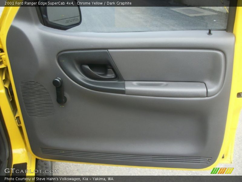 Chrome Yellow / Dark Graphite 2001 Ford Ranger Edge SuperCab 4x4