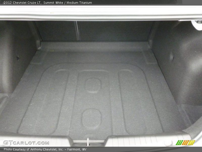 Summit White / Medium Titanium 2012 Chevrolet Cruze LT