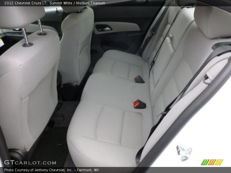 Summit White / Medium Titanium 2012 Chevrolet Cruze LT