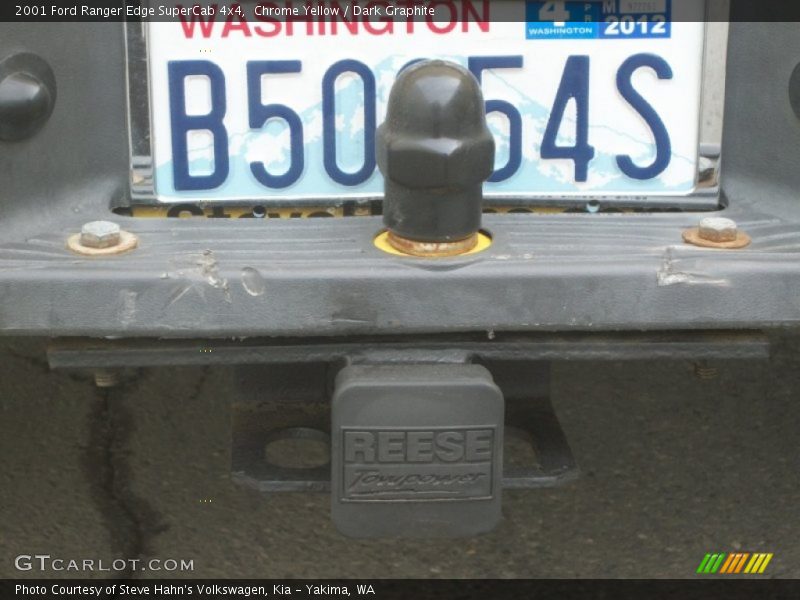 Chrome Yellow / Dark Graphite 2001 Ford Ranger Edge SuperCab 4x4