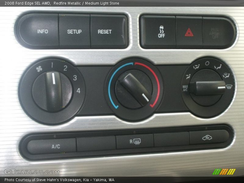 Redfire Metallic / Medium Light Stone 2008 Ford Edge SEL AWD