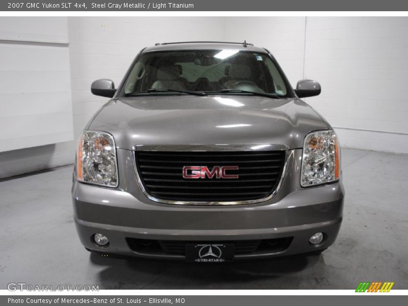 Steel Gray Metallic / Light Titanium 2007 GMC Yukon SLT 4x4