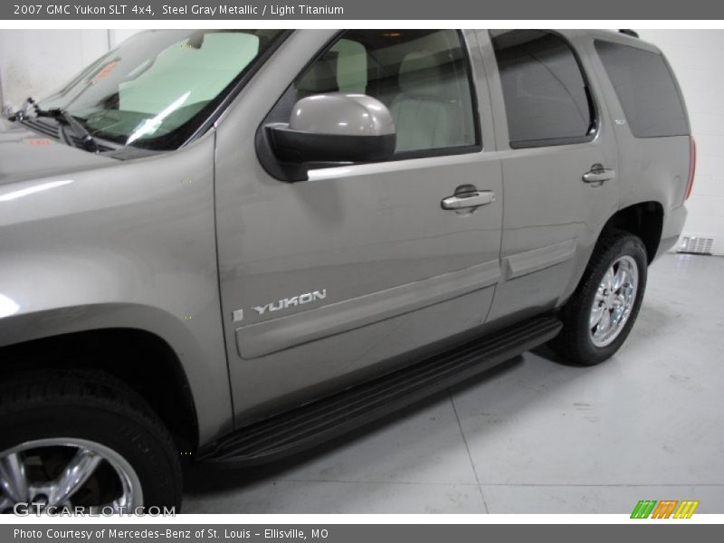 Steel Gray Metallic / Light Titanium 2007 GMC Yukon SLT 4x4