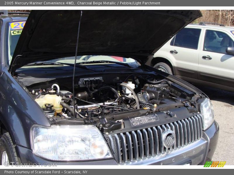 Charcoal Beige Metallic / Pebble/Light Parchment 2005 Mercury Mariner Convenience 4WD