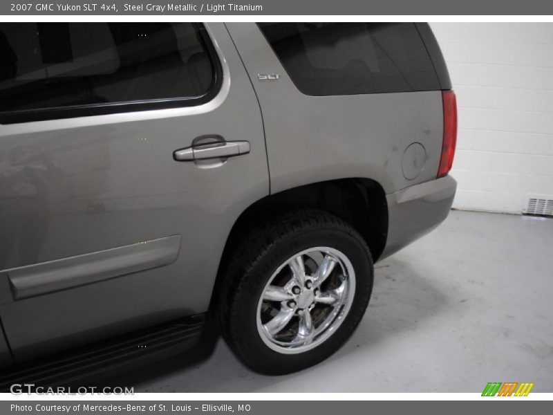 Steel Gray Metallic / Light Titanium 2007 GMC Yukon SLT 4x4