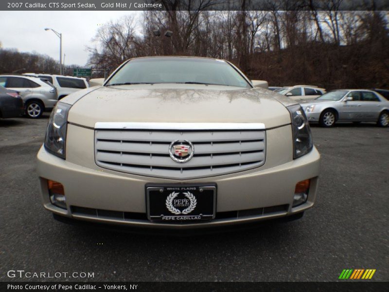 Gold Mist / Cashmere 2007 Cadillac CTS Sport Sedan