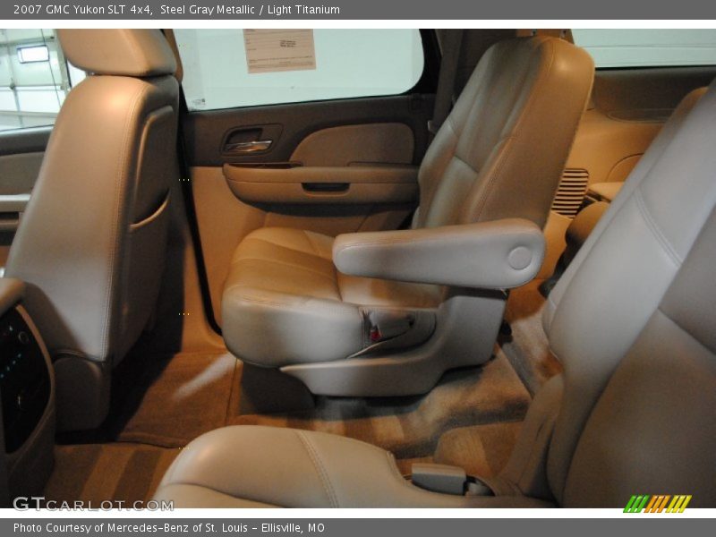 Steel Gray Metallic / Light Titanium 2007 GMC Yukon SLT 4x4