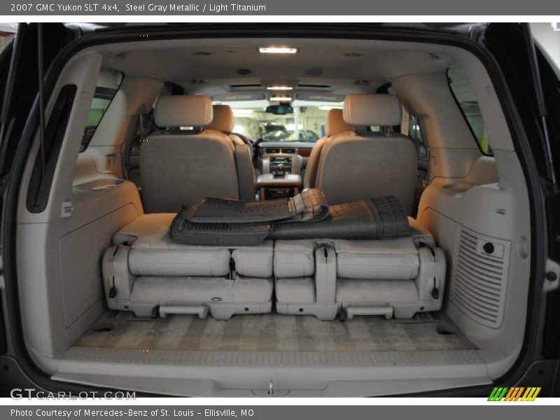 Steel Gray Metallic / Light Titanium 2007 GMC Yukon SLT 4x4