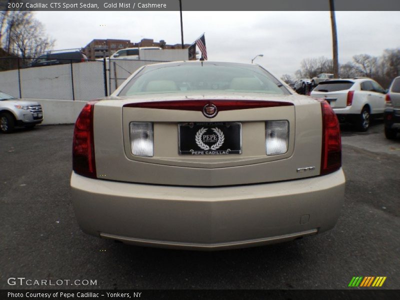 Gold Mist / Cashmere 2007 Cadillac CTS Sport Sedan