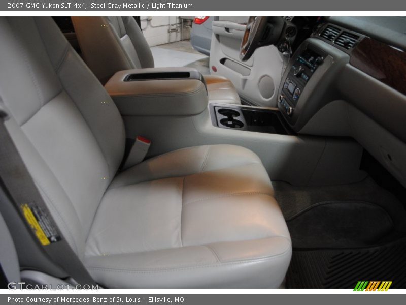 Steel Gray Metallic / Light Titanium 2007 GMC Yukon SLT 4x4
