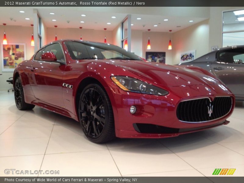 Front 3/4 View of 2012 GranTurismo S Automatic