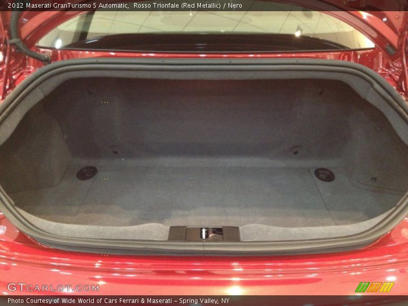 Rosso Trionfale (Red Metallic) / Nero 2012 Maserati GranTurismo S Automatic