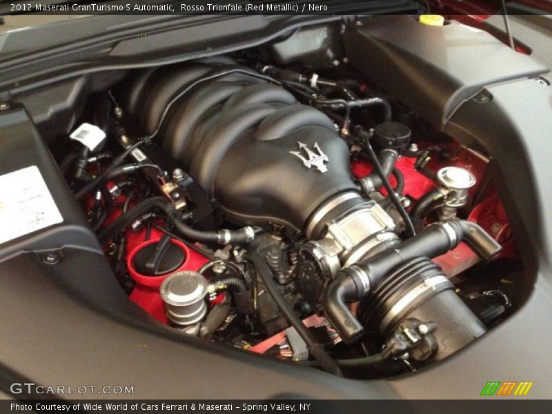  2012 GranTurismo S Automatic Engine - 4.7 Liter DOHC 32-Valve VVT V8
