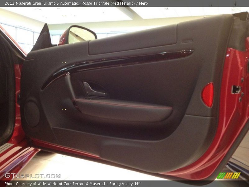 Rosso Trionfale (Red Metallic) / Nero 2012 Maserati GranTurismo S Automatic