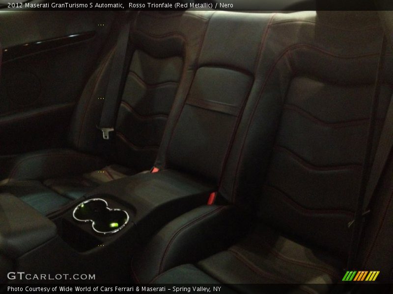 Rosso Trionfale (Red Metallic) / Nero 2012 Maserati GranTurismo S Automatic