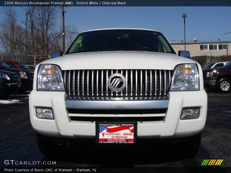 Oxford White / Charcoal Black 2006 Mercury Mountaineer Premier AWD