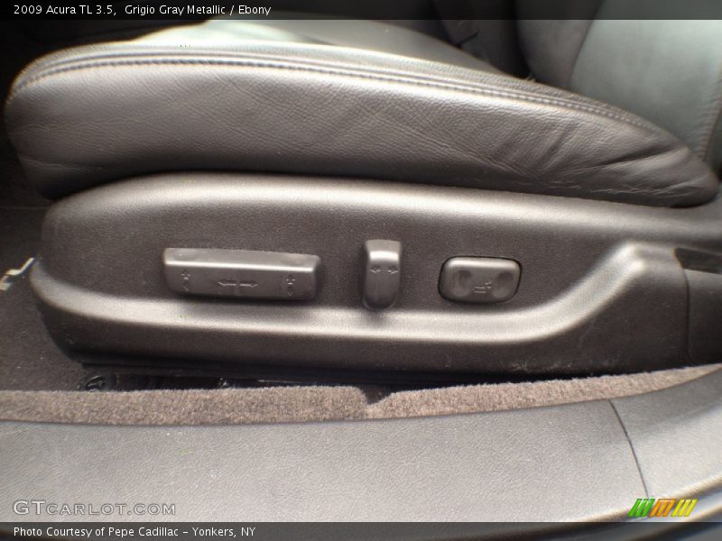 Grigio Gray Metallic / Ebony 2009 Acura TL 3.5