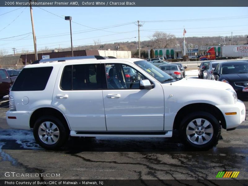 Oxford White / Charcoal Black 2006 Mercury Mountaineer Premier AWD