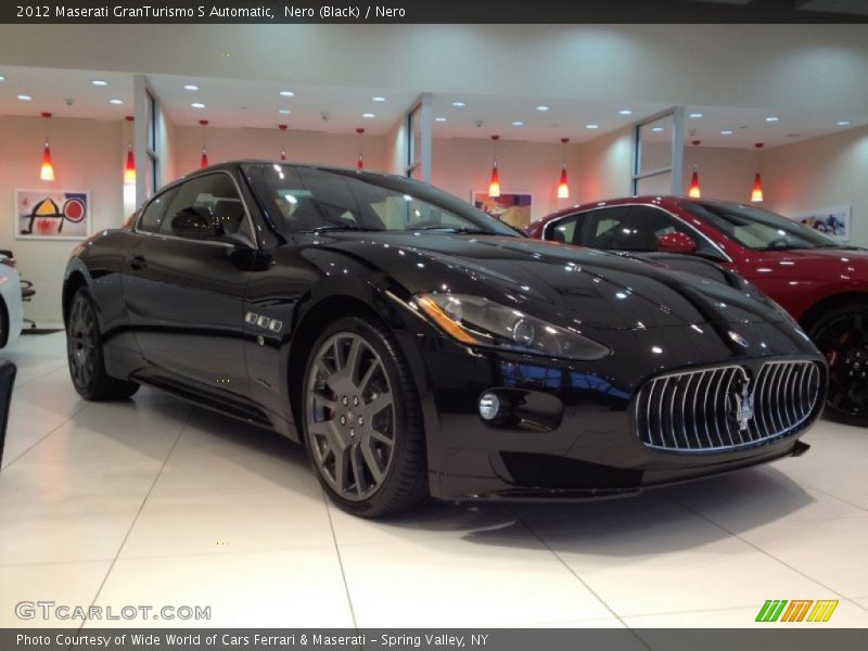 Nero (Black) / Nero 2012 Maserati GranTurismo S Automatic