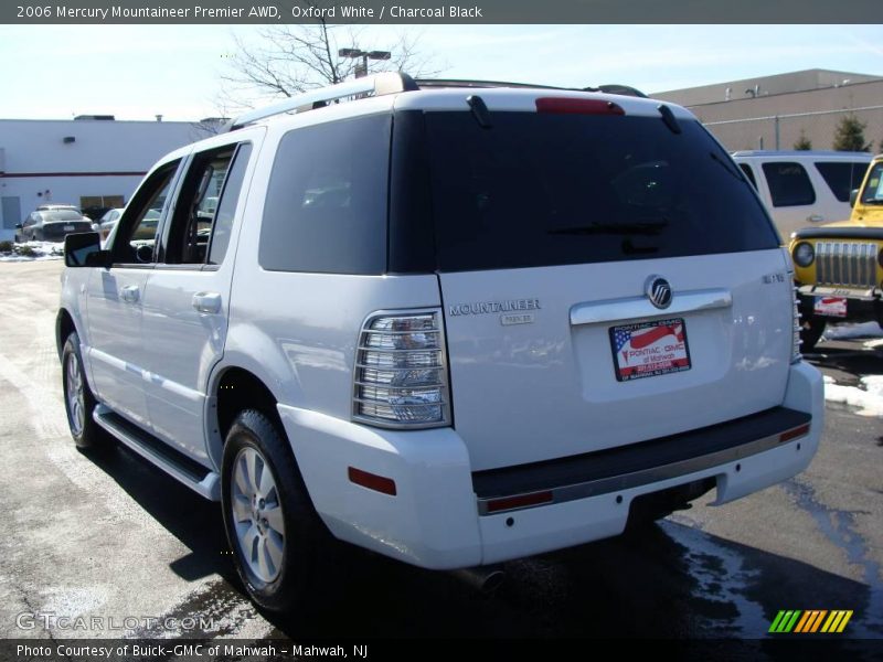 Oxford White / Charcoal Black 2006 Mercury Mountaineer Premier AWD
