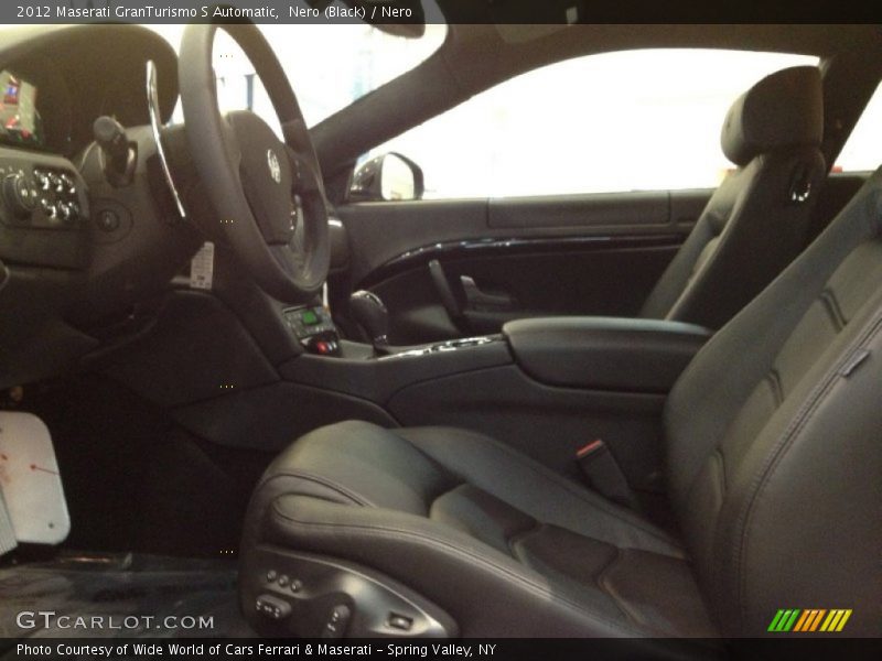 Nero (Black) / Nero 2012 Maserati GranTurismo S Automatic