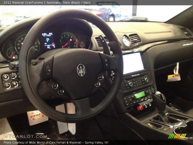 Nero (Black) / Nero 2012 Maserati GranTurismo S Automatic
