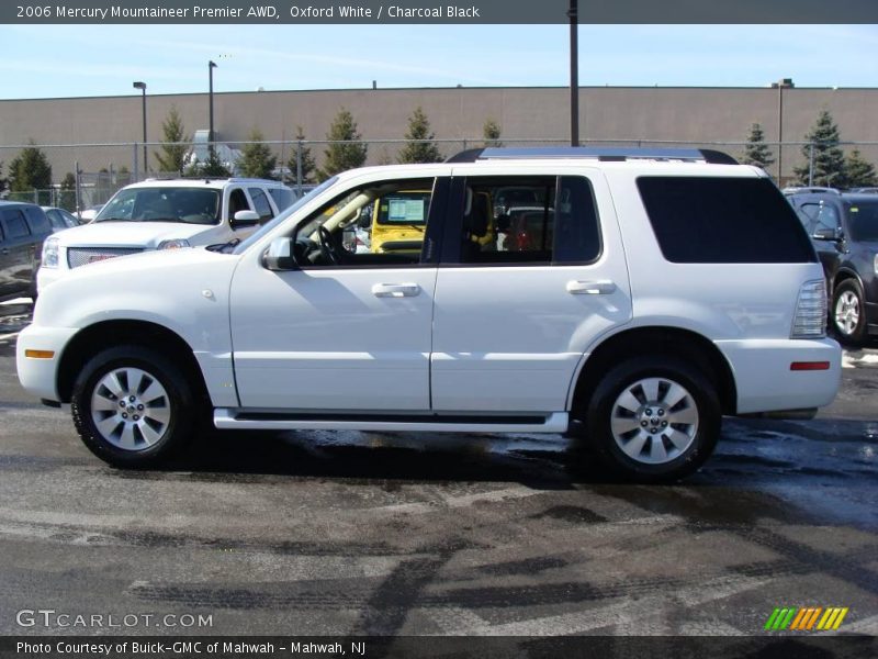 Oxford White / Charcoal Black 2006 Mercury Mountaineer Premier AWD