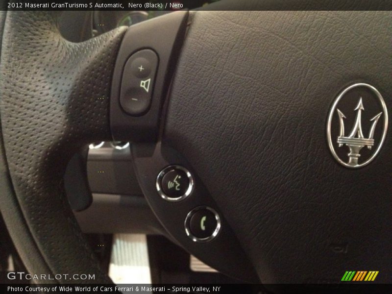 Nero (Black) / Nero 2012 Maserati GranTurismo S Automatic