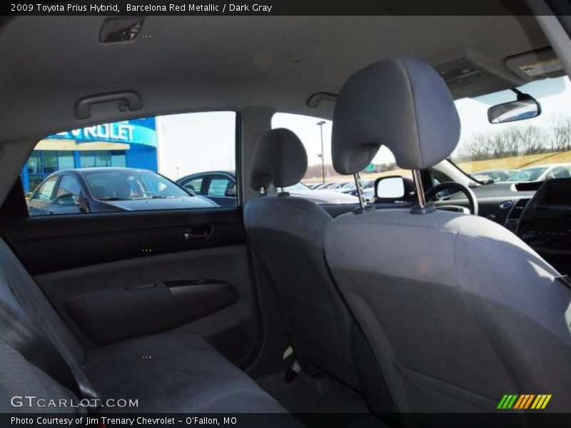 Barcelona Red Metallic / Dark Gray 2009 Toyota Prius Hybrid