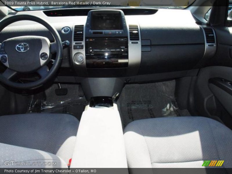 Barcelona Red Metallic / Dark Gray 2009 Toyota Prius Hybrid