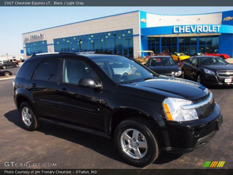 Black / Light Gray 2007 Chevrolet Equinox LT