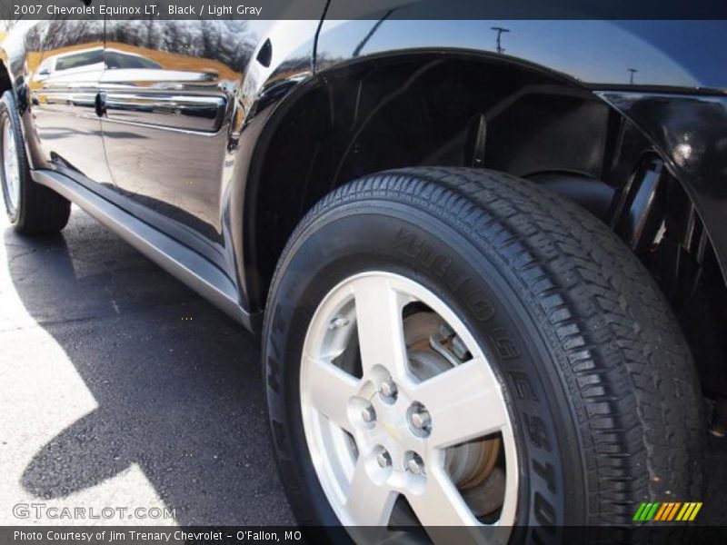 Black / Light Gray 2007 Chevrolet Equinox LT