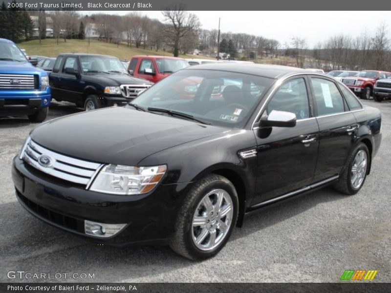 Black Clearcoat / Black 2008 Ford Taurus Limited