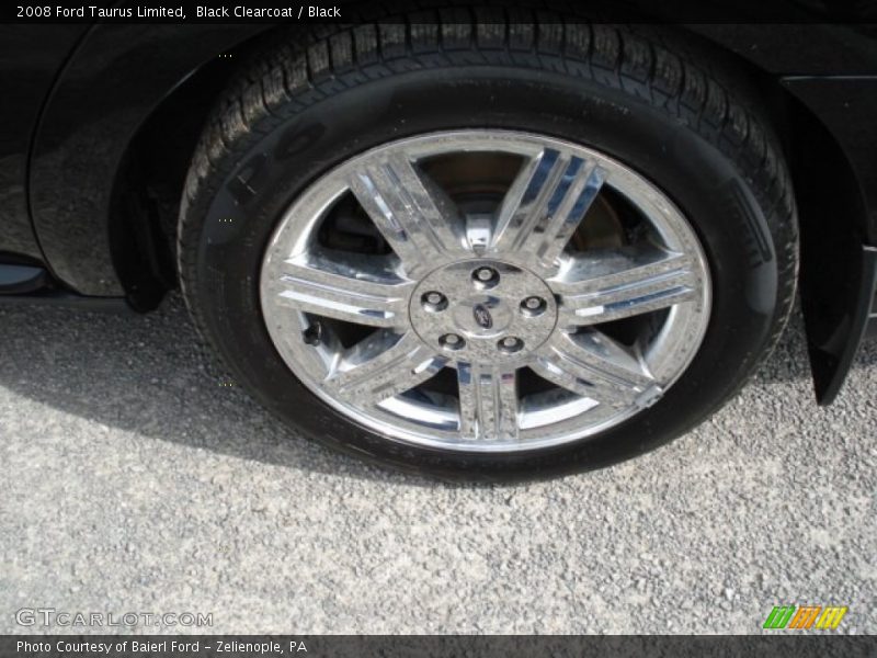 Black Clearcoat / Black 2008 Ford Taurus Limited