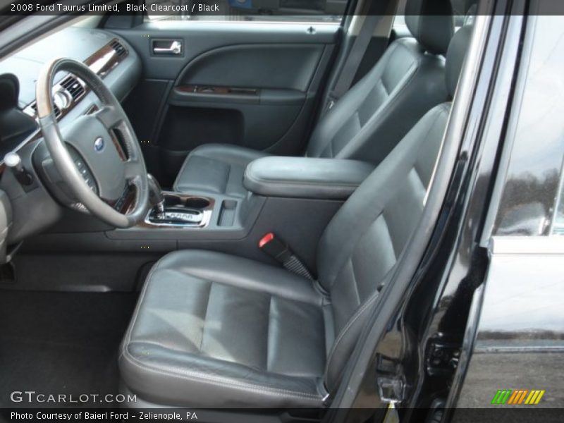 Black Clearcoat / Black 2008 Ford Taurus Limited